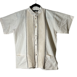 Kids Mexican Guayabera‎ traditional Mexican button down shirt size large (18)